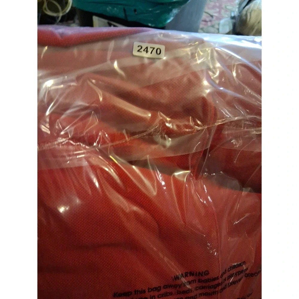 Polo‎ Ralph Lauren Men's 2X Red Long Sleeve 1/4 Zip Sweater W/ Black Pony
